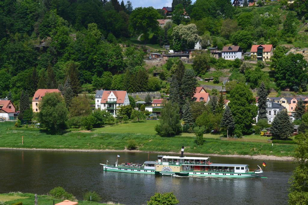 Haus Abendsonne Daire Stadt Wehlen Dış mekan fotoğraf